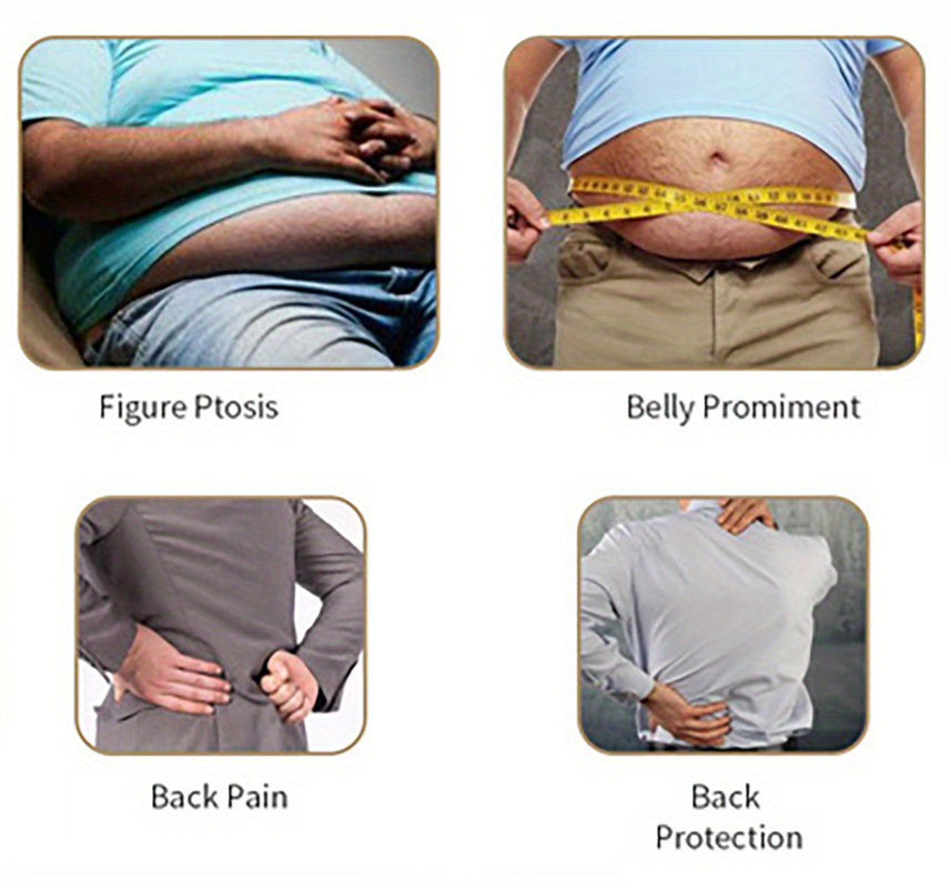 TKPARK Men's Adjustable Compression Tank Top & Waist Trainer