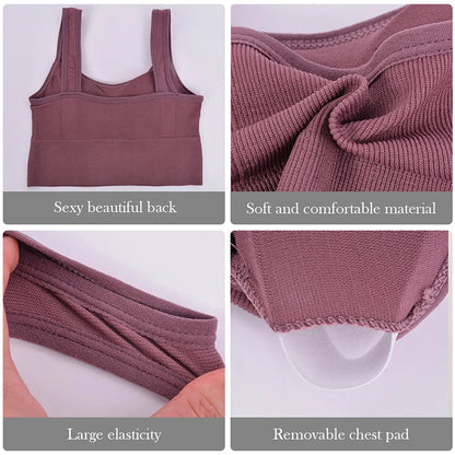 Women's Breathable Anti-Sweat Sports Bra