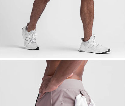 Men's Running 2 in 1 Gym Shorts