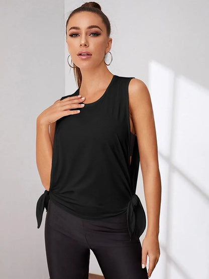 Women Gym Sleeveless Yoga Tops