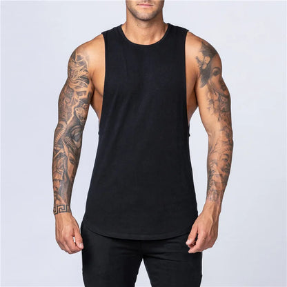 Men's Gym Fitness Cotton Tank Top