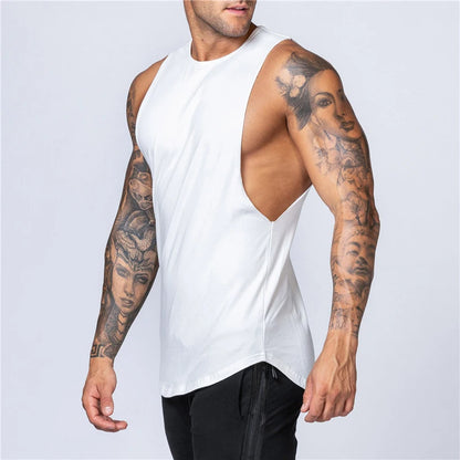Men's Gym Fitness Cotton Tank Top