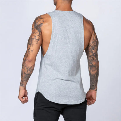 Men's Gym Fitness Cotton Tank Top