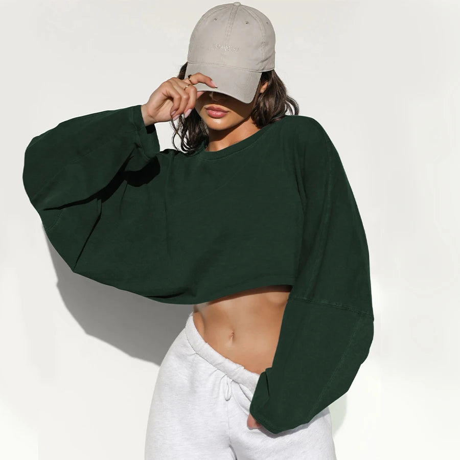 Women Sports Crop Top