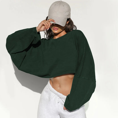 Women Sports Crop Top