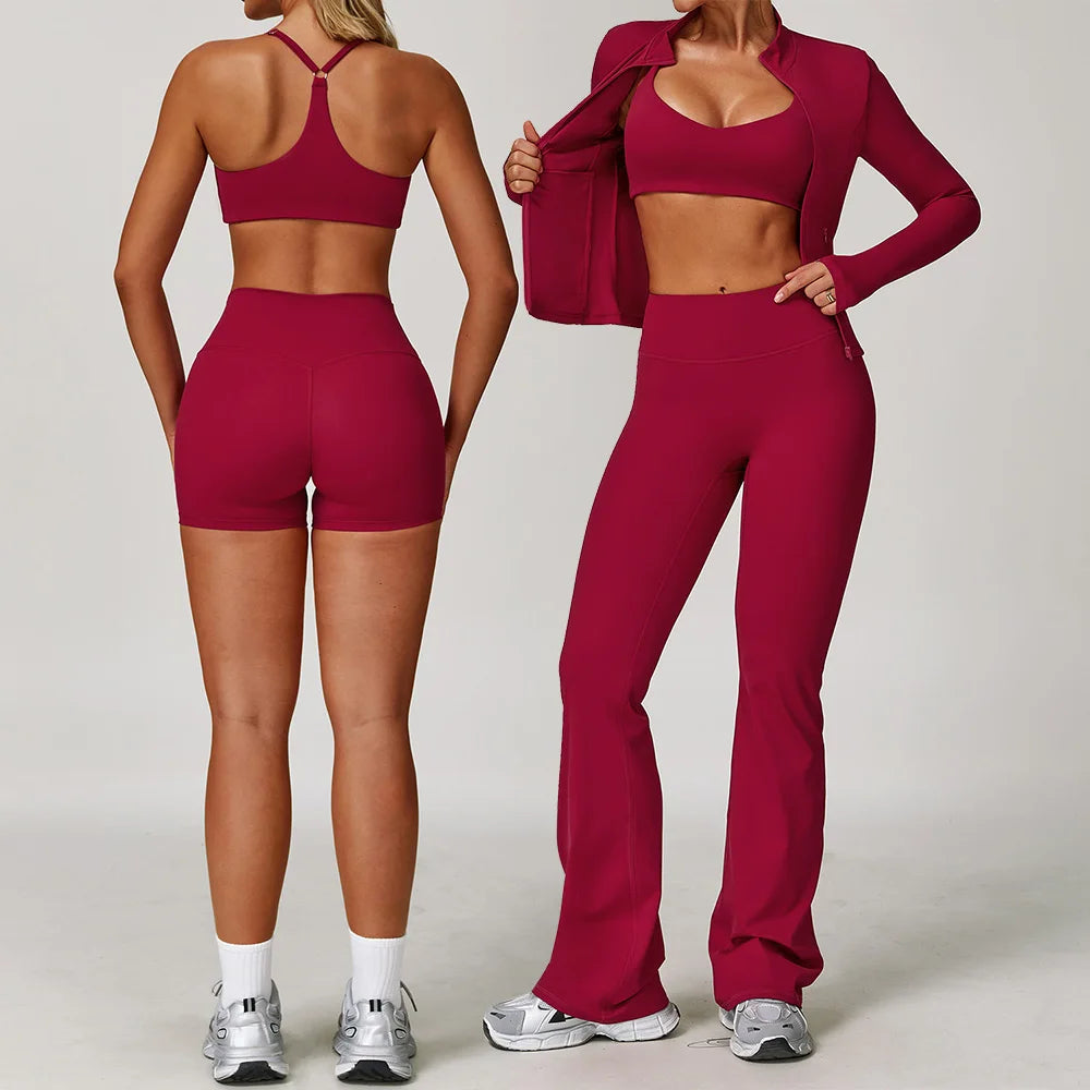 Women's 1/2/3PCS Fitness Suit Set