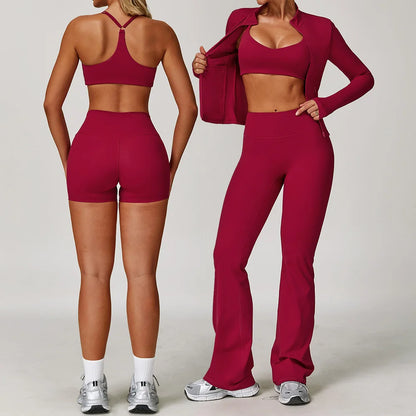 Women's 1/2/3PCS Fitness Suit Set