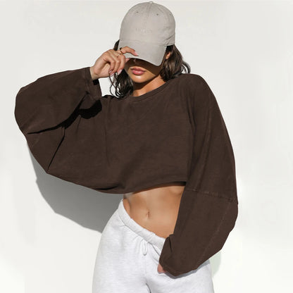 Women Sports Crop Top