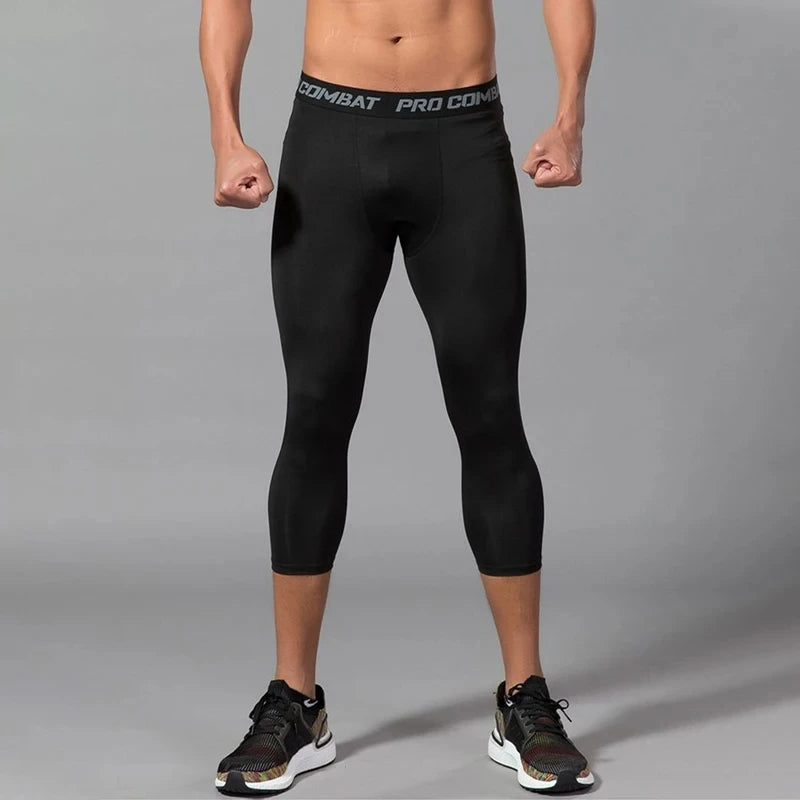 Mens Athletic Compression Pants