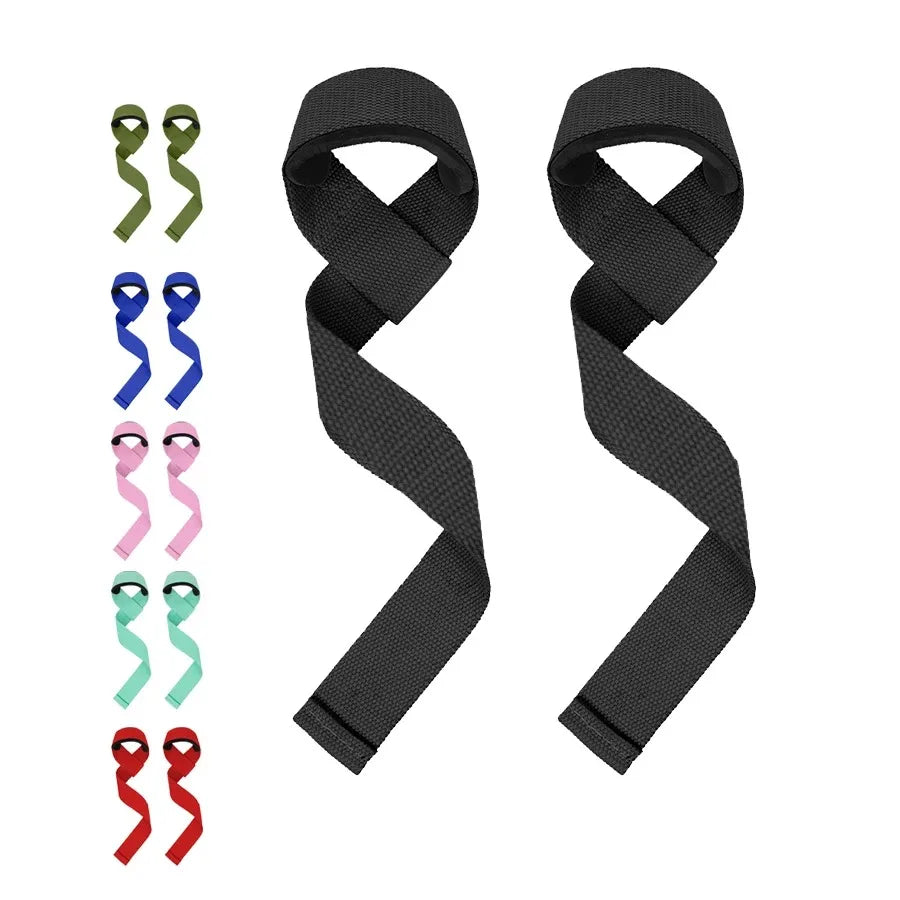 2Pcs Weightlifting Wrist Straps