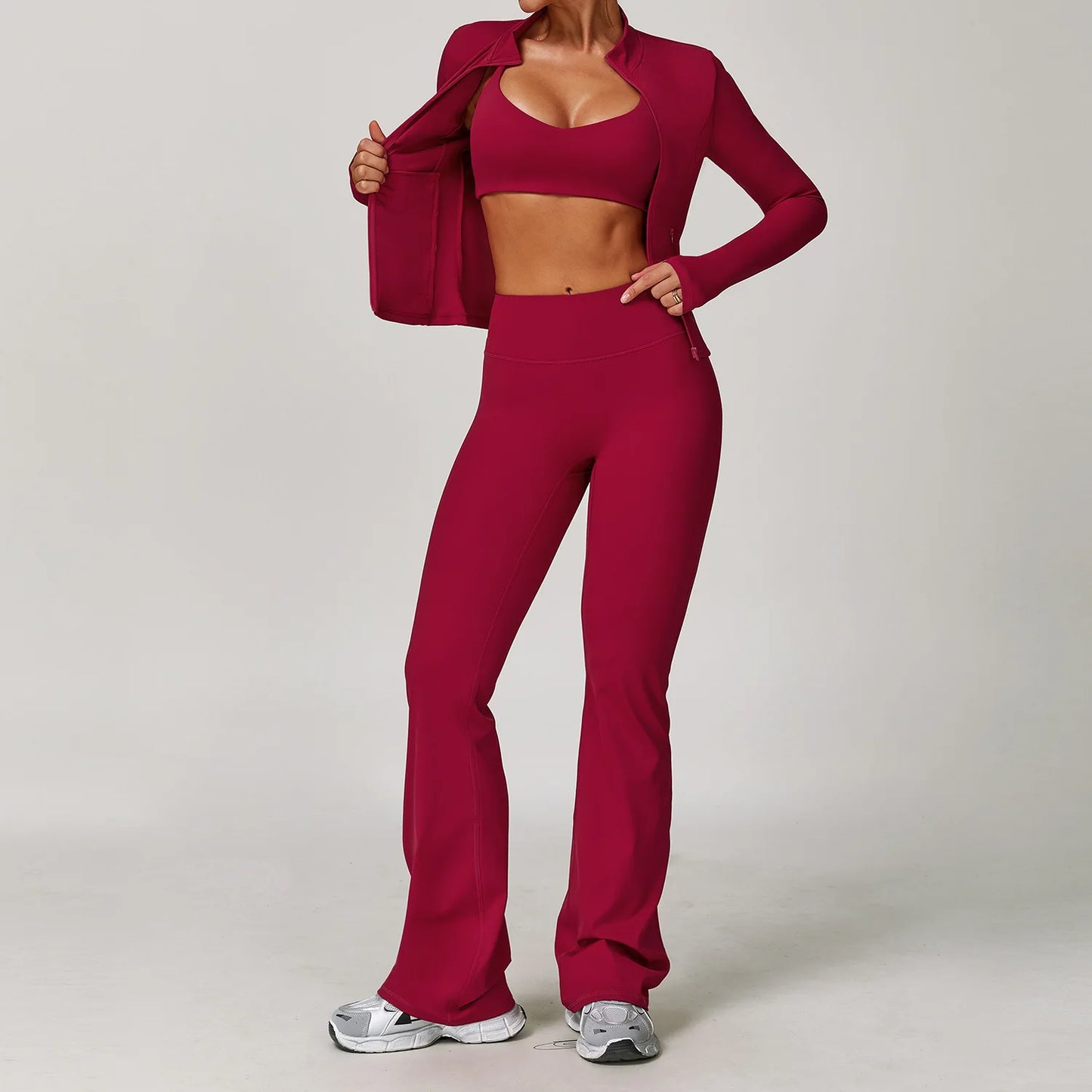 Women's 1/2/3PCS Fitness Suit Set