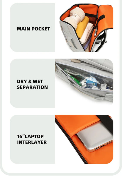 Large Capacity Gym Bag Travel Backpack