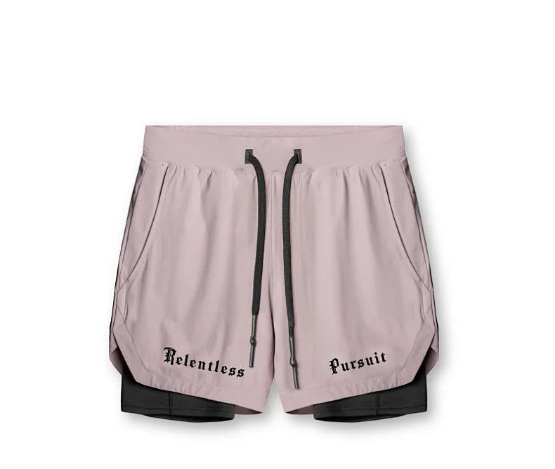 Men's Running 2 in 1 Gym Shorts