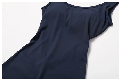 Women's One-Piece Yoga Bodysuit Short Sleeved