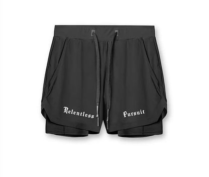 Men's Running 2 in 1 Gym Shorts