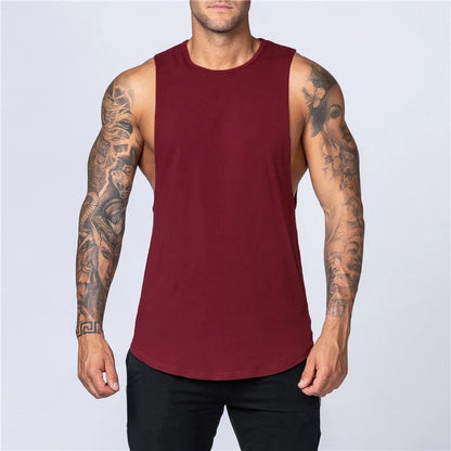 Men's Gym Fitness Cotton Tank Top