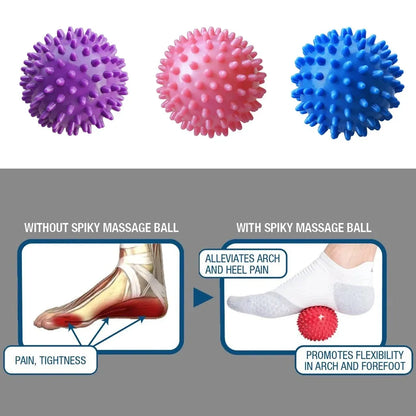 7cm Fitness Massage Ball Hard Spiked