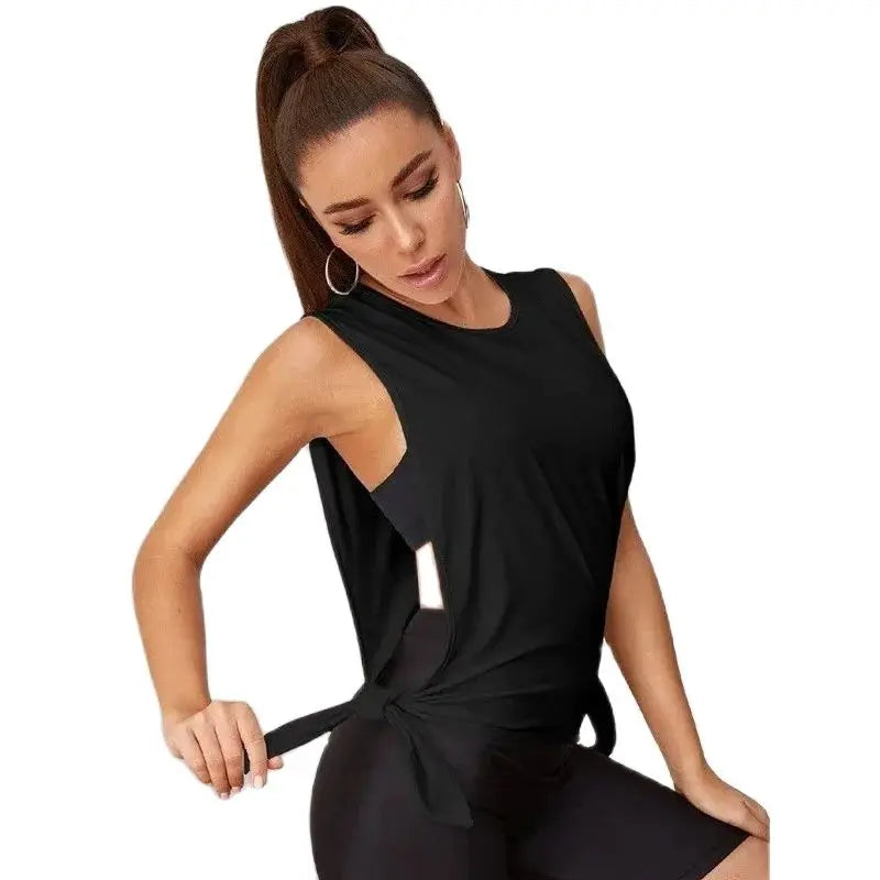 Women Gym Sleeveless Yoga Tops