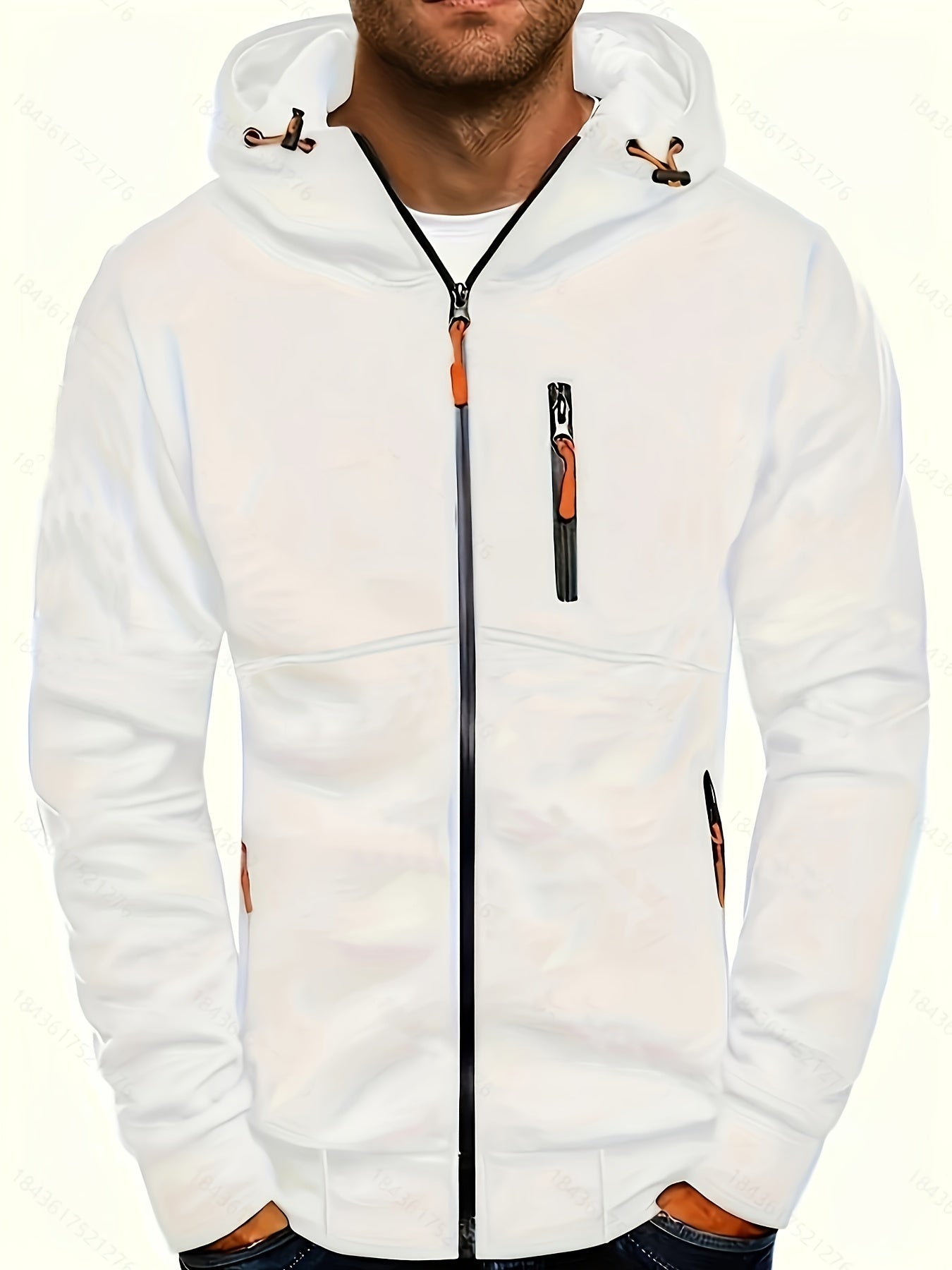 Oversized Men's Winter Sports Fitness Jacket