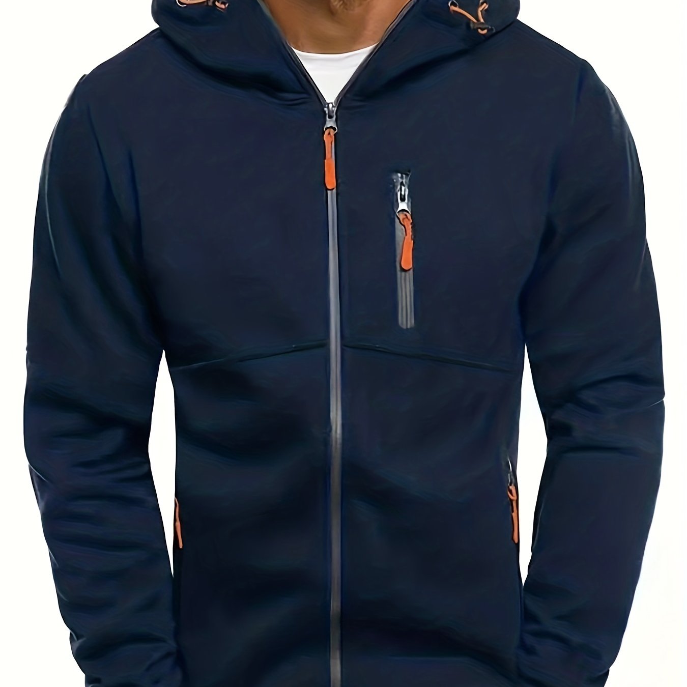 Oversized Men's Winter Sports Fitness Jacket